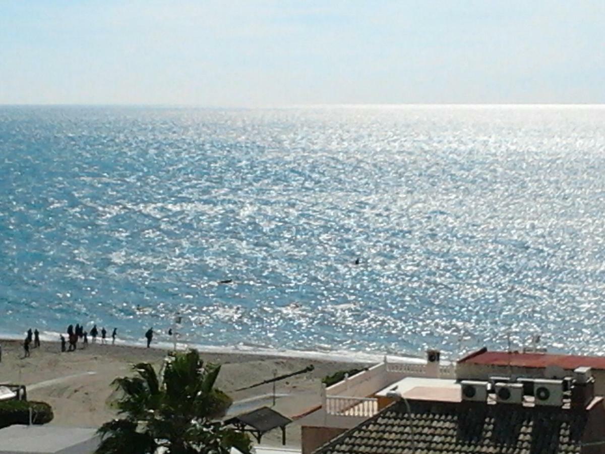 Mare Nostrum Beach El Palo Vistas Al Mar Terraza ,Aparcamiento Apartment Malaga Bagian luar foto