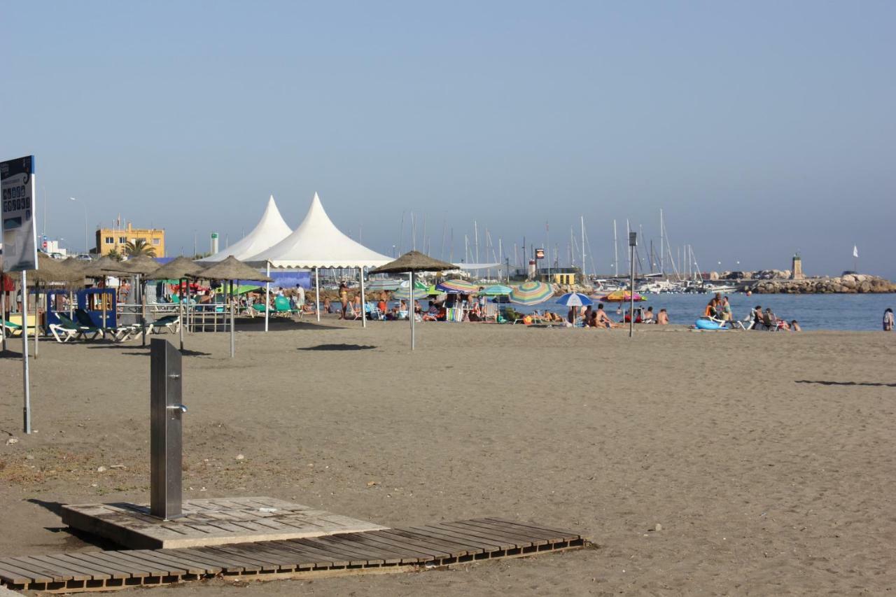 Mare Nostrum Beach El Palo Vistas Al Mar Terraza ,Aparcamiento Apartment Malaga Bagian luar foto